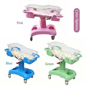 Lit d'hôpital mobile pour nouveau-né en ABS de haute qualité, inclinable et anti-régurgitation, pour salle de maternité - Product Image 4