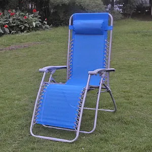 Grande pieghevole sedia reclinabile a gravità Zero fino a 150 kg per picnic con supermercato