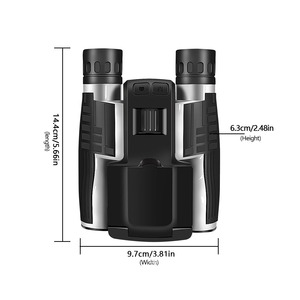 Jumelles 1080p 2.4 Écran LCD IPS Zoom 12X Jumelles pour appareil photo numérique 12x32 avec appareil photo et vidéo avec lecture - Product Image 4