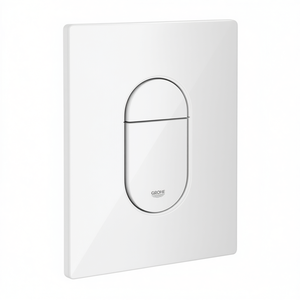 Botón de descarga para inodoro Arena Cosmopolitan, cromado, doble descarga, tanque oculto, diseño minimalista - Product Image 3