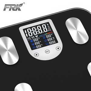 Balance de graisse corporelle photovoltaïque intelligente avec plus de 25 métriques de données, analyseur de <span class=keywords><strong>composition</strong></span> de fitness en verre trempé d'une capacité de 180kg - Product Image 6