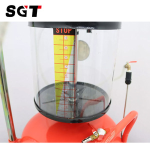 Récupérateur d'<span class=keywords><strong>huile</strong></span> de vidange d'<span class=keywords><strong>huile</strong></span> usagée portable 2 en 1 avec hauteur réglable et égouttoir pneumatique de 80 L - Product Image 3