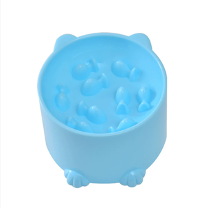 Tazón de comida lenta para perros, tazón pequeño antiasfixia para gatos y perros, diseño de protección para el cuello, dispositivo de alimentación para gatos y perros, suministros para mascotas - Product Image 1