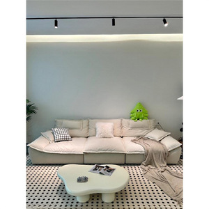 <span class=keywords><strong>Canapé</strong></span> d'angle moderne nordique en forme d'oreilles d'éléphant, ensemble de canapés en ligne droite, mobilier de luxe pour salon, vente en gros d'usine <span class=keywords><strong>à</strong></span> <span class=keywords><strong>prix</strong></span> abordable pour la maison - Product Image 1