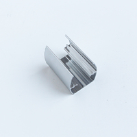 Porte de douche en verre avec profilés en aluminium chromé et noir, cadre en aluminium avec charnières