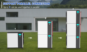 Système de stockage d'énergie solaire domestique, batteries 5Kw 10Kw 12Kw 15Kw 18Kw 20Kw 25Kw 30Kw, pack de batteries au lithium LiFePO4 - Product Image 1