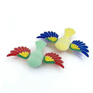 Pájaro de Peluche de Pelo Corto con Alas Móviles, Decoración para Coche y Moto, Juguete Divertido para Aliviar el Estrés, Juguete Creativo - Product Image 5
