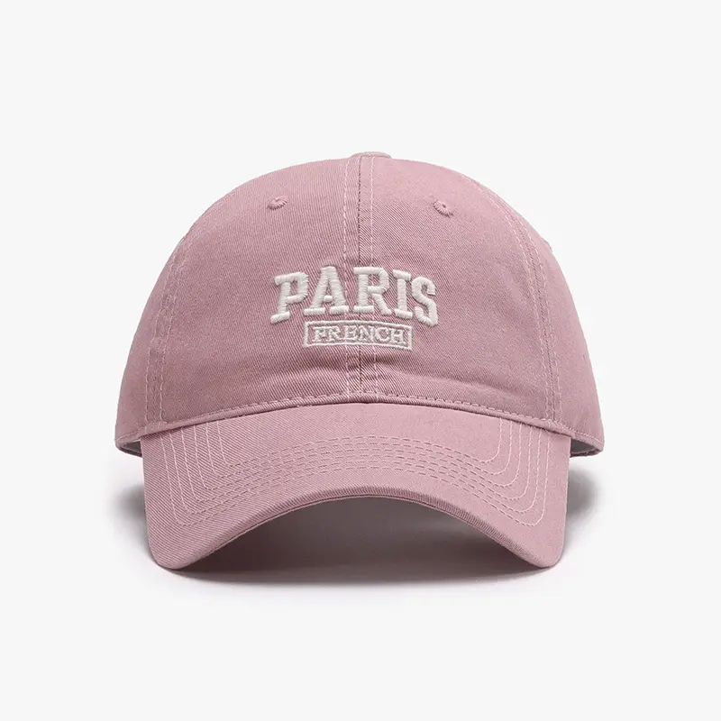 100% Cotton 3d Embroidery Hats Caps Custom Logo Sports Caps Baseball Caps Opp Bag Trade Assurance Unisex Adults Headwear 2pcs