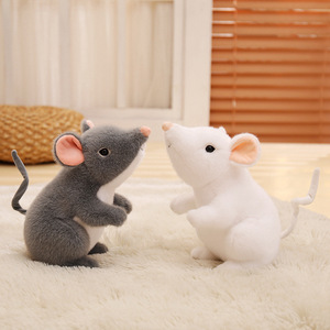 <span class=keywords><strong>Souris</strong></span> en peluche de qualité supérieure, jouet en peluche pour enfants, super doux, rembourrage en coton PP, couverture pour bébé, cadeaux - Product Image 3