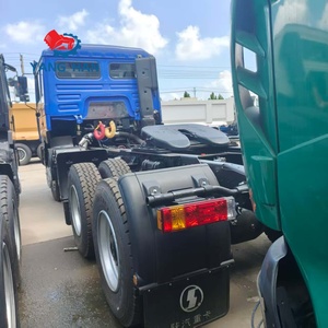 Camion tracteur Shacman 6x4 d'occasion, tête motrice, semi-remorque, transporteur de conteneurs lourds - Product Image 6
