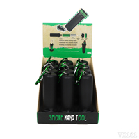 Vente en gros Prix d'usine Machine à rouler et à fumer en plastique portable Tube de stockage de canettes embouts en papier pré-roulé Accessoires pour boutique de fumeurs