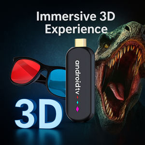 OEM ODM Android 14,0 TV <span class=keywords><strong>Stick</strong></span> H96max L3 TV <span class=keywords><strong>STICK</strong></span> Amlogic S905L con control remoto de voz BT 2GB 16GB Dual WIFI Streaming <span class=keywords><strong>IPTV</strong></span> Dongle 4K - Product Image 6