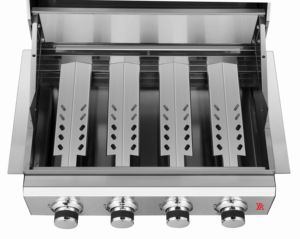 Parrilla de barbacoa de Gas multifunción de acero inoxidable resistente, <span class=keywords><strong>asador</strong></span> integrado para cocina moderna al aire libre para salpicaduras de apartamento - Product Image 2