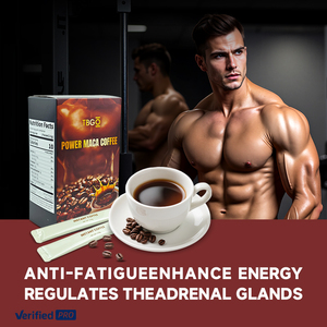 2025 TBG OEM Vitamax Double Shot Caffè Istantaneo Energetico con Polvere di Maca Plus Box con Gusti Frutta e Zucchero Senza Zucchero Aggiunto - Product Image 3