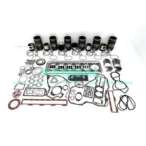 QSL9 Rebuild Kit With Cylinder Gasket Piston Ring Liner Bearings Set For Cummins Engine Parts