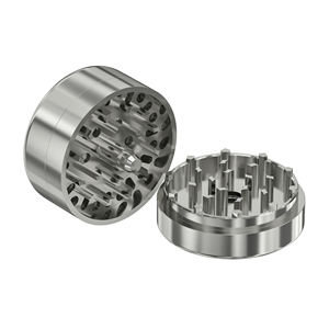 Vagränder Großhandel <span class=keywords><strong>Sharp</strong></span> <span class=keywords><strong>Stone</strong></span> Strong Magnet New Commercial Edelstahl 3 Teile Große Kammer Metall lager Kräuter mühle - Product Image 5