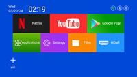 Proyector de Cine en Casa Portátil con Sistema Android 12, WiFi 6, Bluetooth, para Dormitorio Infantil, Precio de Fábrica