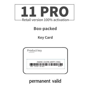 Cho Windows 11 Pro coa Sticker kích hoạt trực tuyến Pro Key với phiên bản hệ điều hành Bảo hành trọn đời - Product Image 2