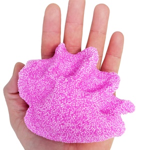 Nuevo Juguete Sensorial No Tóxico para Hacer Manualidades, Lodo de Nieve de Perlas Coloridas, Espuma Supermodeladora, Slime y Masilla para Niños con Textura de Espuma - Product Image 2