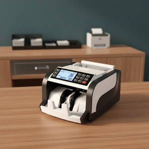 Compteur de billets LCD UV/MG, machine de comptage multi-devises, détecteur de faux billets USD/EUR/IQD/TRY - Product Image 2