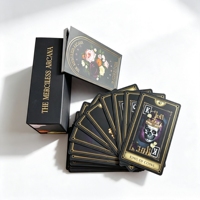 Jeu de cartes de tarot imprimées sur papier avec impression personnalisée, cartes d'oracle classiques imprimées sur papier