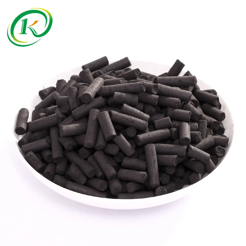 Carbone estruso carbone attivo attivo pellet acido lavato granulare carbone attivo
