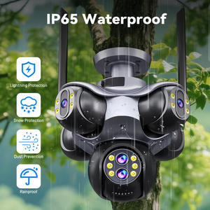 Regis 10-facher optischer Zoom 30MP 5PTZS App-Steuerung 360 °   Drehbare 6-Linsen 5-Bildschirm Outdoor IP WLAN Heimsicherheits-Nachtsichtkamera - Product Image 5