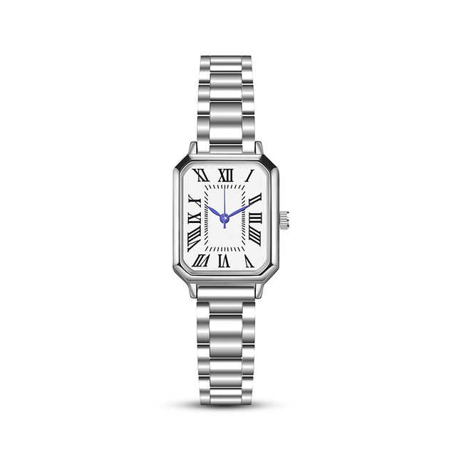 WJ-11430 Luxury Women Watches Fashion Simple Rectangle Quartz Watch Casual Women Business Folding Alloy Ladies Watches