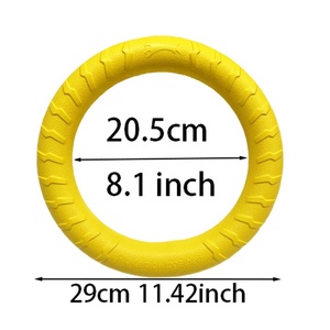 Anillo Flotante de EVA para Perros, Juguete para Masticar y Entrenar, para Border <span class=keywords><strong>Collie</strong></span> y Otros Perros, Anillos Flotantes de EVA para Agua - Product Image 2