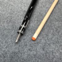 Ensemble de queues de billard BLUE CARDAMOM Premium 58 pouces, fût en érable renforcé de carbone EP, finition piano en bois fantôme, incrustation d'ormeau, pointe de 12,5 mm
