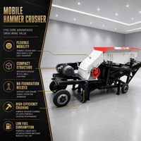 Mesin Penghancur Mini Mobile Hemat Biaya untuk Pembuatan Tanah dan Pasir