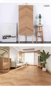 Carreaux de <span class=keywords><strong>sol</strong></span> en bois 200/150*800 mm, céramique, carrelage antique, aspect bois, carreaux en porcelaine émaillée pour salon et chambre à coucher - Product Image 6