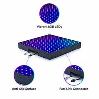 Panneaux de scène LED RGB haute résolution 225 pixels, programmables et contrôlés par les pixels, pour discothèques, clubs, fêtes et événements