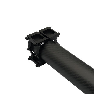 RJXHOBBY RJX 40/45/50mm RJX3599 Abrazadera de Tubo de Carbono, Conector de Aro de Tubo de Fibra de Carbono, Accesorios de Fijación para Drones - Product Image 1