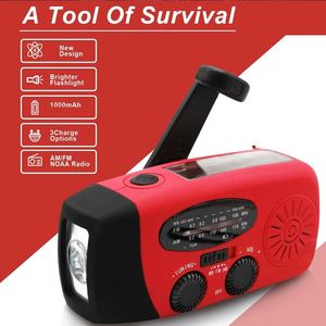 Radio Internet Portable à Énergie Solaire avec Générateur Dynamo à Manivelle – Kit Essentiel pour Alerte Météo et Situations d'Urgence en Extérieur - Product Image 2