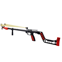 Lance-pierre de Chasse d'Extérieur en Métal avec Puissant Élastique Télescopique pour le Tir, Accessoires de Chasse
