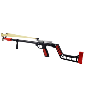 Tirachinas de Caza para Exteriores de Metal para Disparar con Potente Goma Elástica Telescópica Accesorios de Caza - Product Image 6