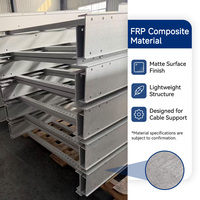 Échelle à câbles Hdmann en PRV/GRP résistante à la corrosion pour système de distribution de câbles électriques extérieurs d'usine chimique