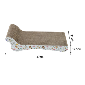 Arranhador para Gatos em Forma de Onda <span class=keywords><strong>Lounge</strong></span> & Scratch - Sem Pelos e Durável, Perfeito para Gatos Afiarem as Unhas - Product Image 2