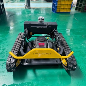 Free Shipping Zero Turn Remote Lawn Mower Industrial RC Petrol <b>Gasoline</b> Grass Cutter Machine YH-800 Remote Control Flail Mower Y - Product Image 3