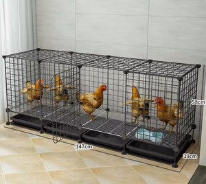 גדר תיל תרנגולות כלוב בעלי חיים קטנים פלייפן - Product Image 4