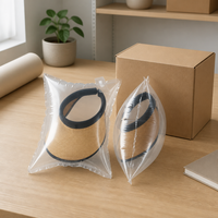 Sac gonflable à ouverture inférieure pour fleurs fraîches, sac anti-écrasement pour livraison express, sac à bulles, sac à colonnes d'air