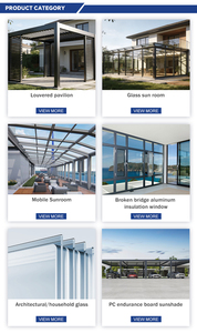 Verrière en aluminium sur mesure avec toit triangulaire en verre |   Extension de villa écologique avec <span class=keywords><strong>solarium</strong></span> extérieur pour jardin - Product Image 6