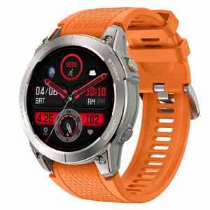 S53 2025 GPS 1.43Inch Screen Round Smartwatch Fitness Tracker BT Call Reloj Inteligente Outdoor 400mah Sport Smart Watch for Men - Product Image 1