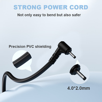 Adaptateur secteur AC 12W 12V 1A 4.0*2.0mm pour ordinateur portable, fournisseur chinois, compatible SAMSUNG SAD1212