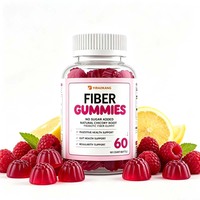 Gummies Probiotiques à Base de Fibres Spore Probiotiques Marque Privée OEM Favorisant la Digestion et le Soutien Immunitaire
