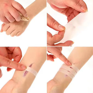 Bandes adhésives stériles de qualité médicale en tissu non tissé certifiées CE pour la fermeture des plaies chirurgicales et les soins des plaies - Product Image 5