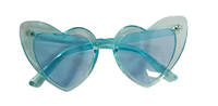 Vente en Gros Lunettes de Soleil Cœurs Tendance Roses en Plastique pour Femme, Style Rétro, Forme Cœur, Idéales pour Fêtes