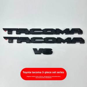 สติ๊กเกอร์ติดรถยนต์ลายดำด้านสำหรับตกแต่ง <span class=keywords><strong>Toyota</strong></span> TACOMA V6 รุ่นดัดแปลง  ครอบคลุมทั้งคัน  สำหรับรถกระบะ Tacoma V6 LIMITED SR5 4X4 - Product Image 6