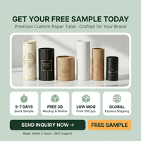 Tube en carton blanc et or de luxe pour crème pour le visage |   Boîte en papier rigide ronde élégante avec base métallique |   Emballage pour produits de beauté